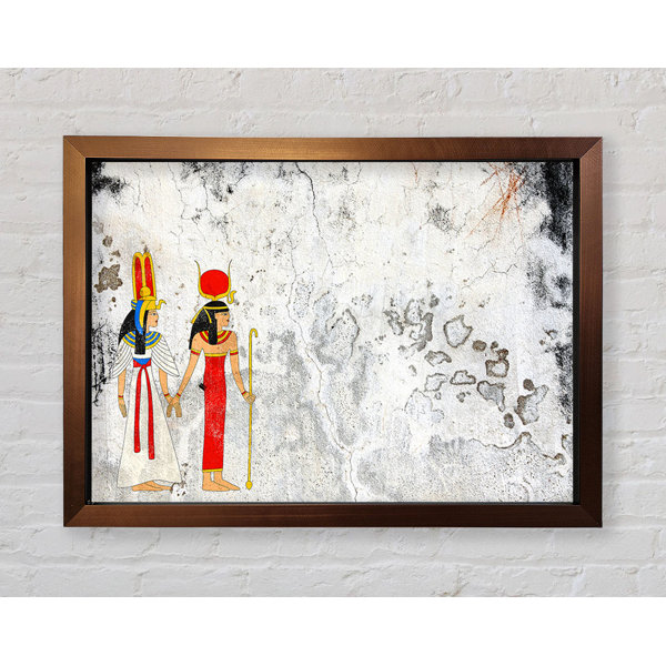 Latitude Vive Egyptian King And Queen Single Picture Frame Print